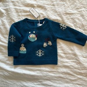Jacadi Winter sweater - new with tag